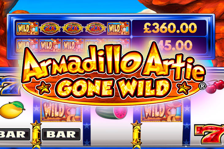 Armadillo Artie Gone Wild - DWG slot at Bet4U Casino Casino