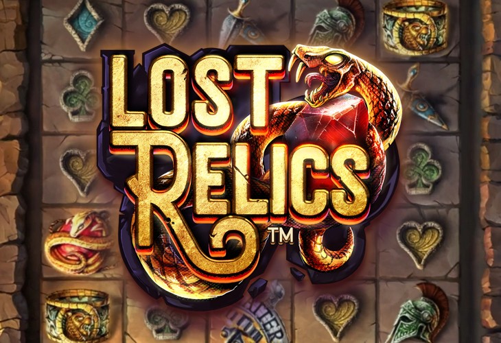 Lost Relics - NetEnt slot at Bet4U Casino Casino