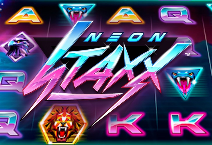 Neon Staxx - NetEnt slot at Bet4U Casino Casino